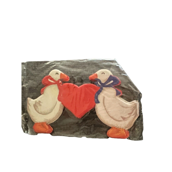 VTG Die cut Paper Garland set of 5 Christmas And Other - Picture 6 of 6